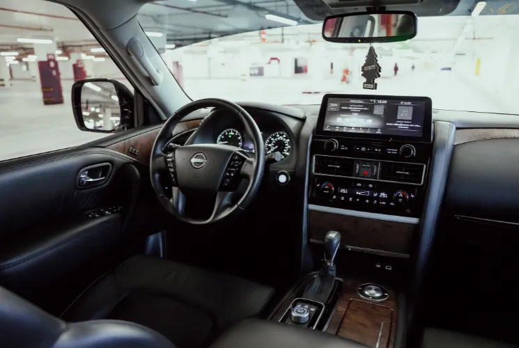 Luxury Nissan Patrol Platinum For Rent in Dubai